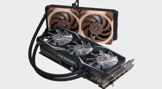 Cette RTX 3090 Ti est refroidie par pas moins de cinq ventilateurs