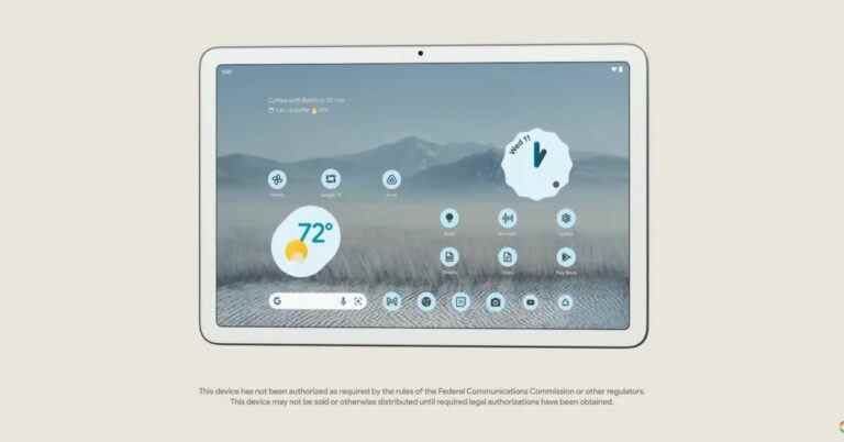 Cette tablette Pixel « premium » n’a certainement pas l’air très premium