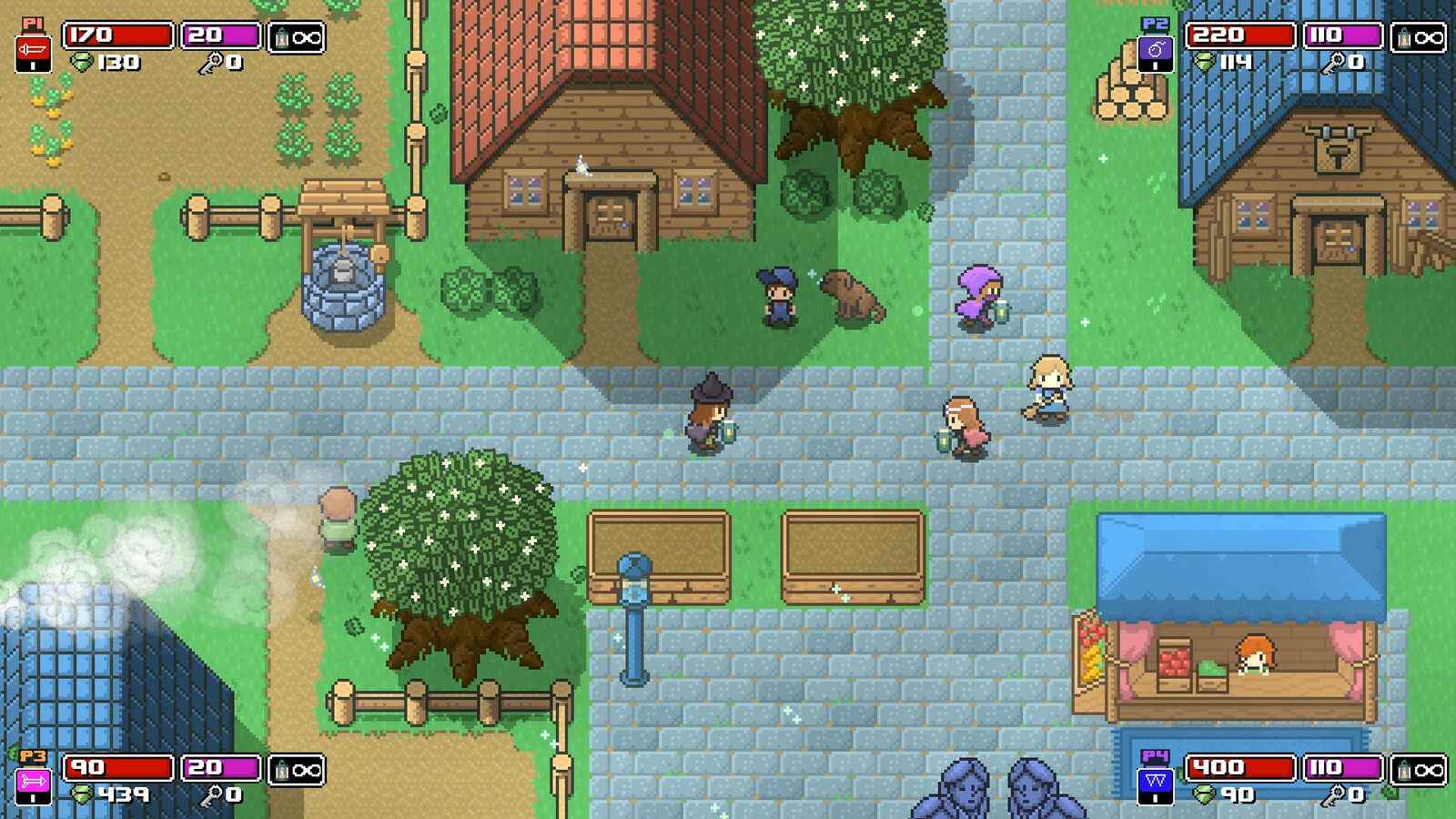 Co-op Zelda-like Rogue Heroes est maintenant disponible

