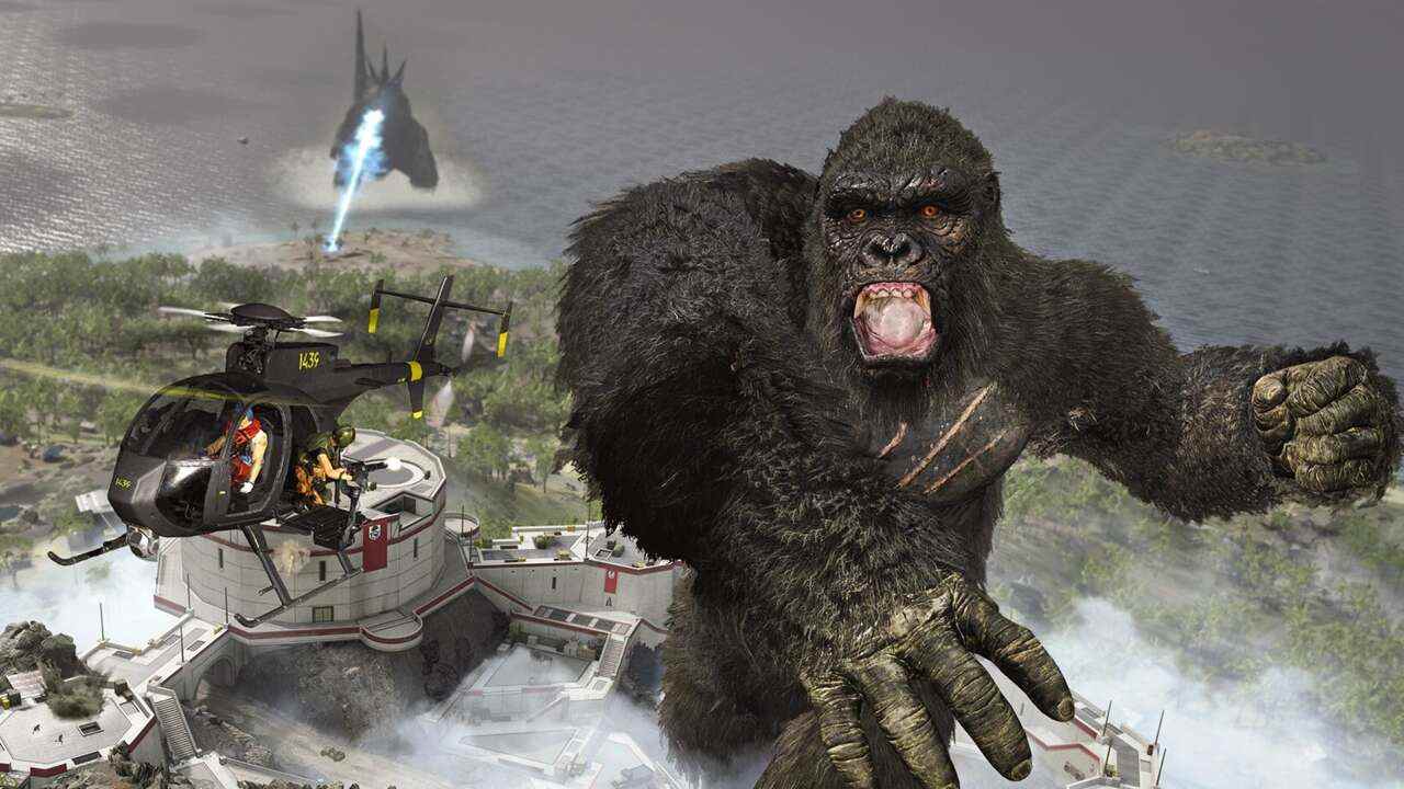 CoD: Warzone reçoit des critiques mitigées pour l'événement Godzilla et Kong, car certains sont déçus
