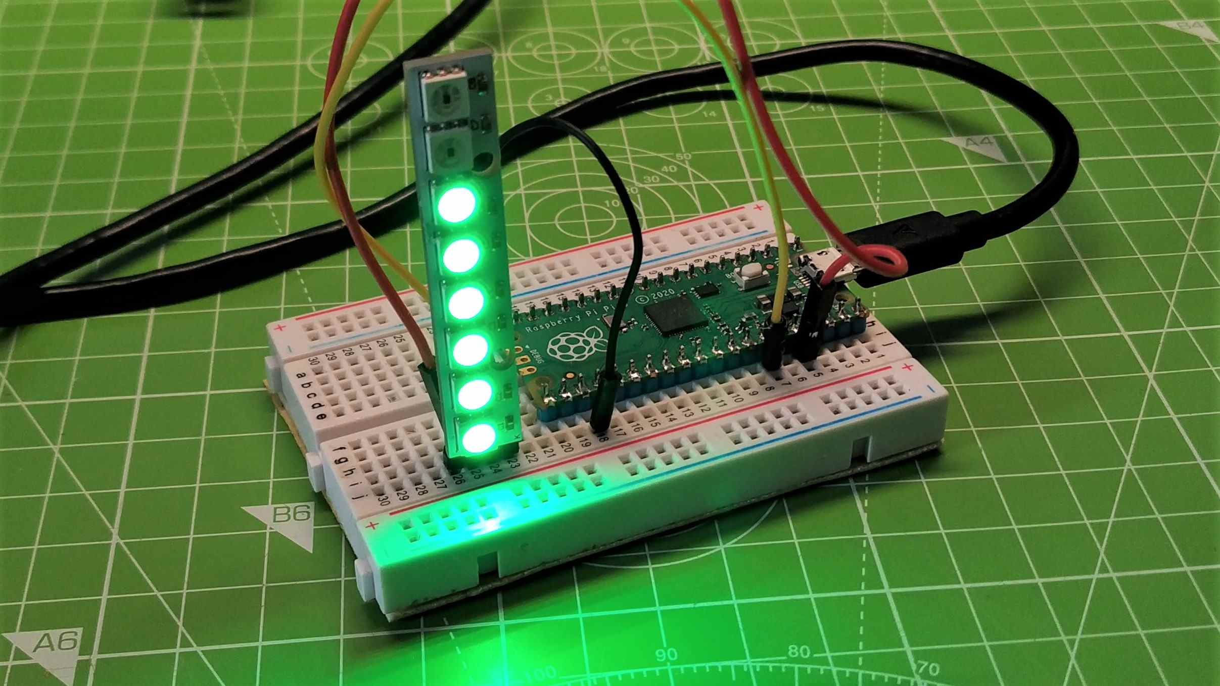 Neopixels avec BASIC sur Raspberry Pi Pico