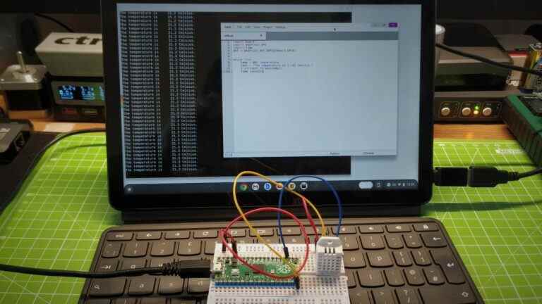 Comment créer des projets CircuitPython sur un Chromebook avec Raspberry Pi Pico