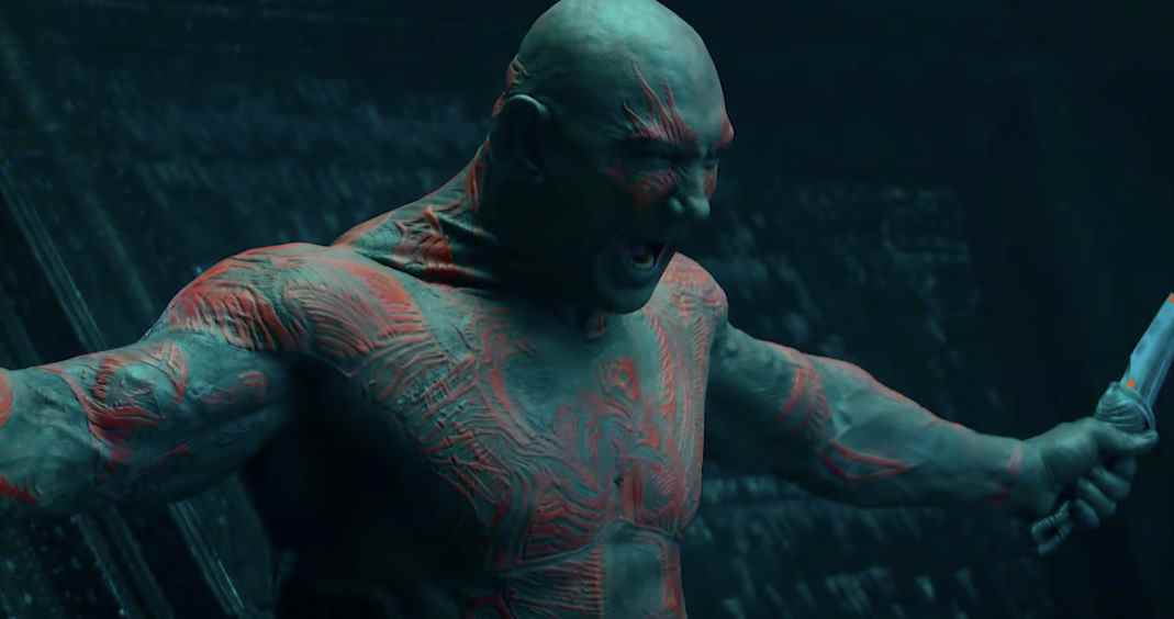 Dave Bautista, star des Gardiens de la Galaxie, dit au revoir à Drax
