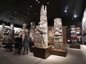 Une exposition du BC Royal Museum à Victoria, le 29 décembre 2021.