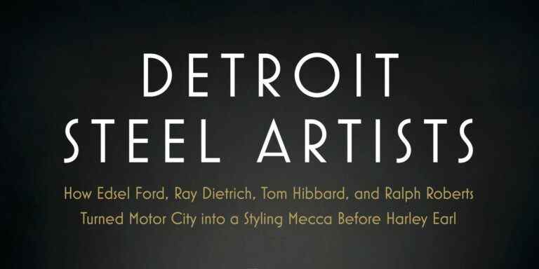 « Detroit Steel Artists » est un livre sur la naissance du style automobile