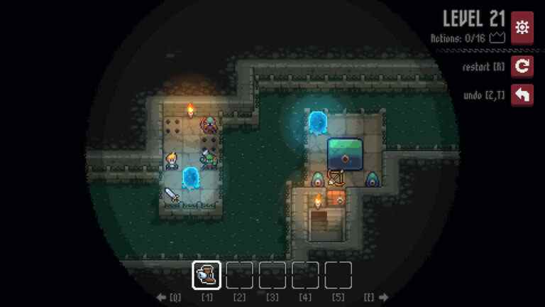 Dungeon And Puzzles est un jeu de puzzle charmant et efficace

