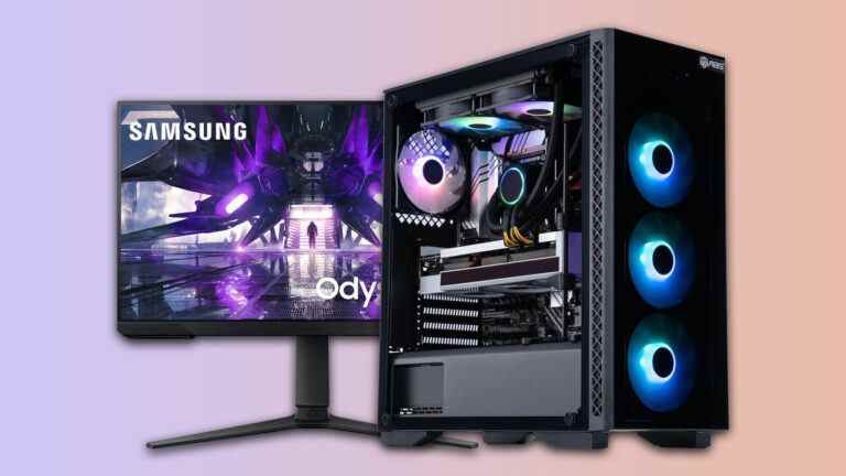 Économisez 600 dollars sur un PC préconstruit de Newegg avec un 3070 Ti, un i7 de 12e génération et un moniteur Samsung gratuit
