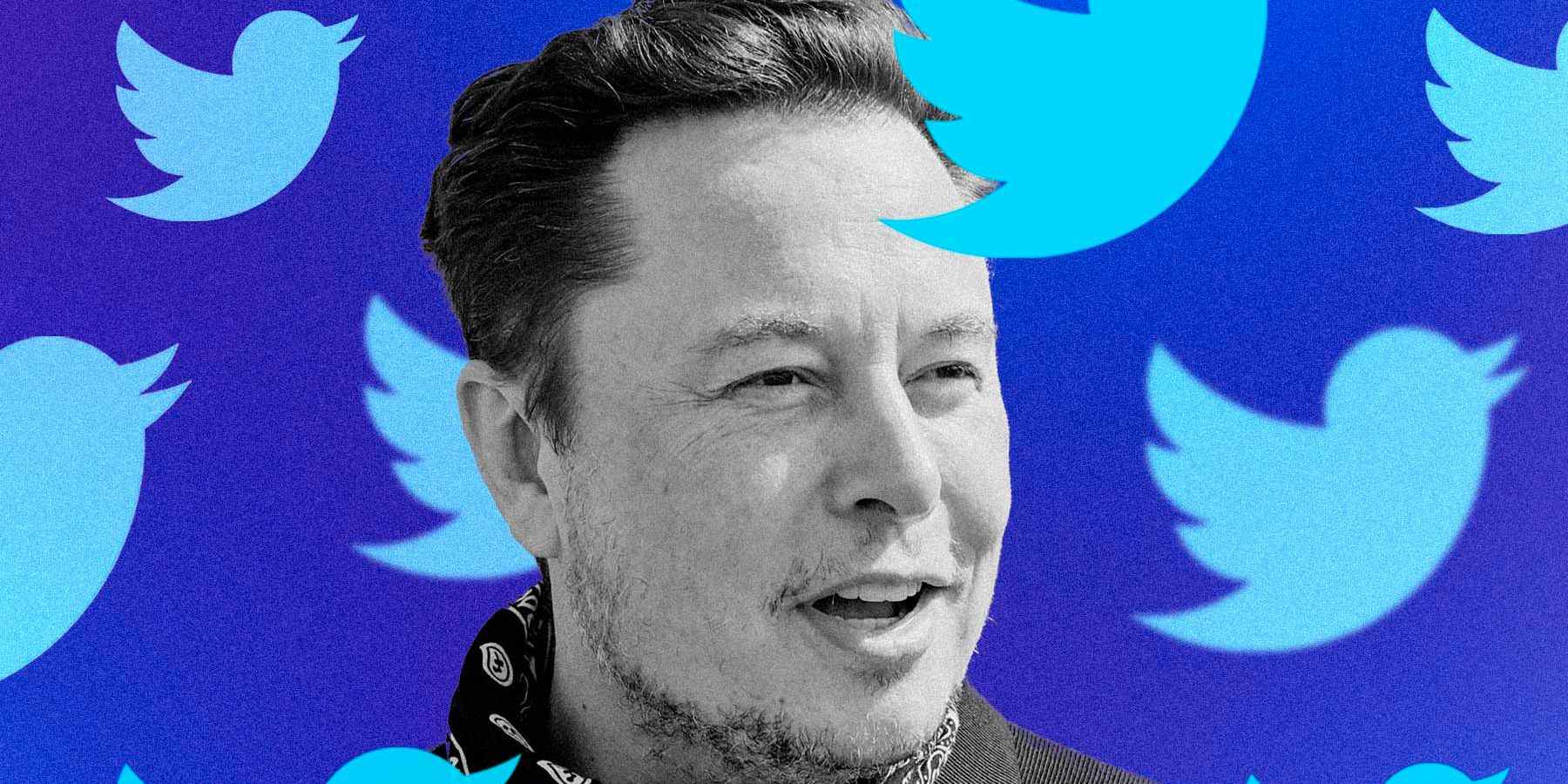 elon musk twitter emblem black white