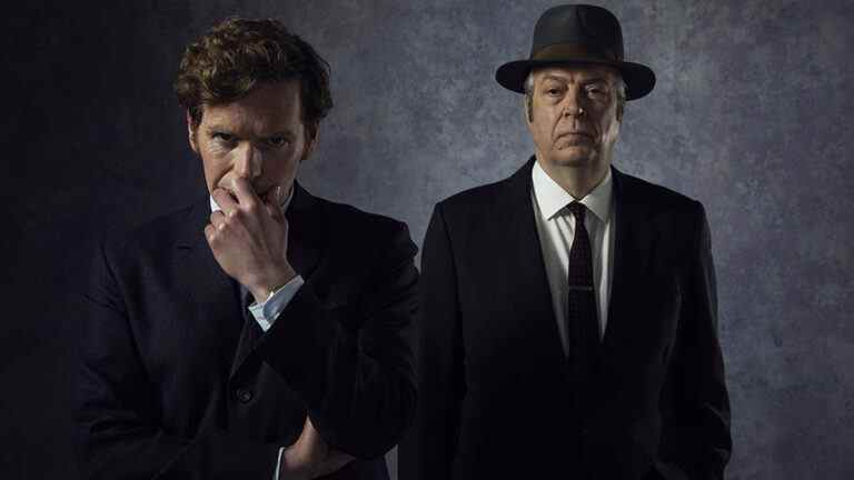 Endeavour S8 Morse and Thursday Shaun Evans Roger Allam