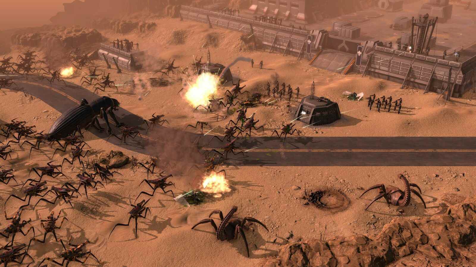 Et voici une demi-heure de Starship Troopers: Terran Command
