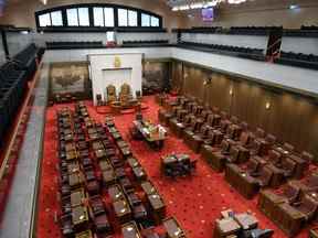 La Chambre du Sénat à Ottawa.