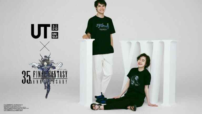 Final Fantasy 35th Anniversary Uniqlo Merch maintenant disponible, la chemise XIV est déjà épuisée
