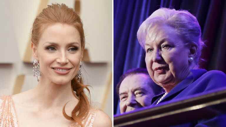 Jessica Chastain joue un rôle surprise en tant que Maryanne Trump, la sœur de Donald Trump, dans "Armageddon Time" Le plus populaire doit être lu Inscrivez-vous aux newsletters Variety Plus de nos marques
	
	
