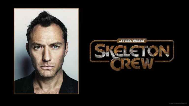 Jude Law jouera dans la nouvelle émission télévisée Disney + Star Wars: Skeleton Crew
