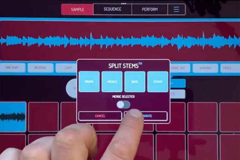 Koala Sampler utilise désormais l’IA pour créer automatiquement des stems de chansons