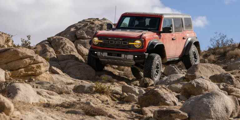 L’EPA publie les cotes de consommation de carburant du Ford Bronco Raptor 2022