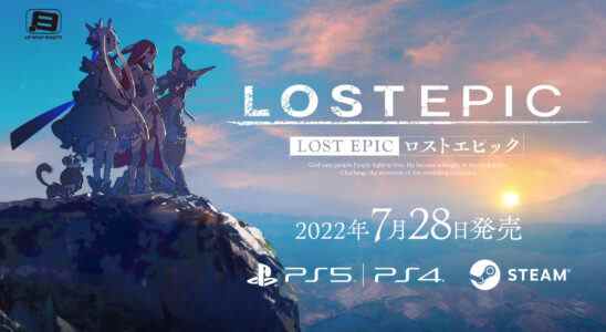 LOST EPIC sort le 28 juillet sur PS5, PS4 et PC