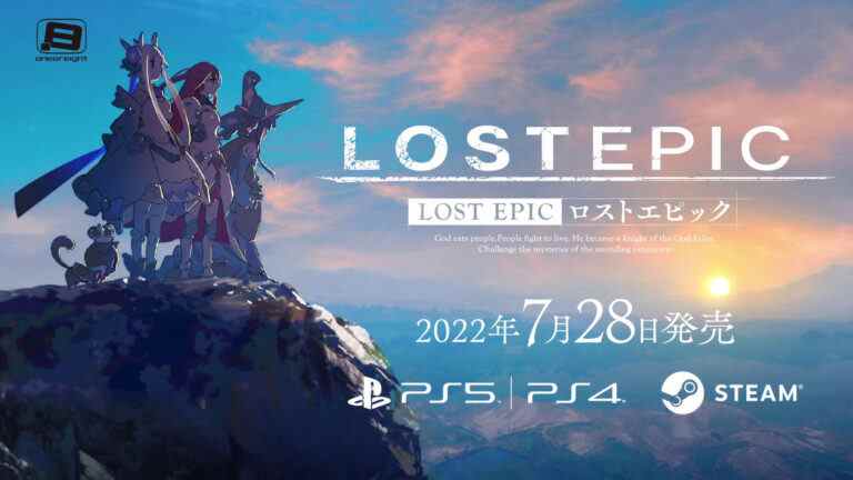 LOST EPIC sort le 28 juillet sur PS5, PS4 et PC    
