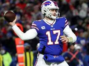 Josh Allen des Buffalo Bills.  Timothy T. Ludwig/Getty Images)