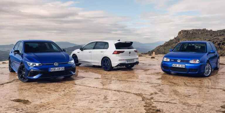 La VW Golf R fête ses 20 ans avec une édition spéciale plus puissante