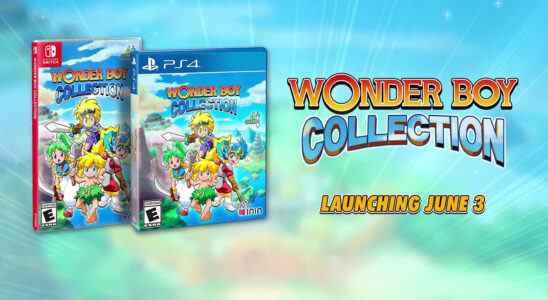 La collection Wonder Boy sera lancée le 3 juin