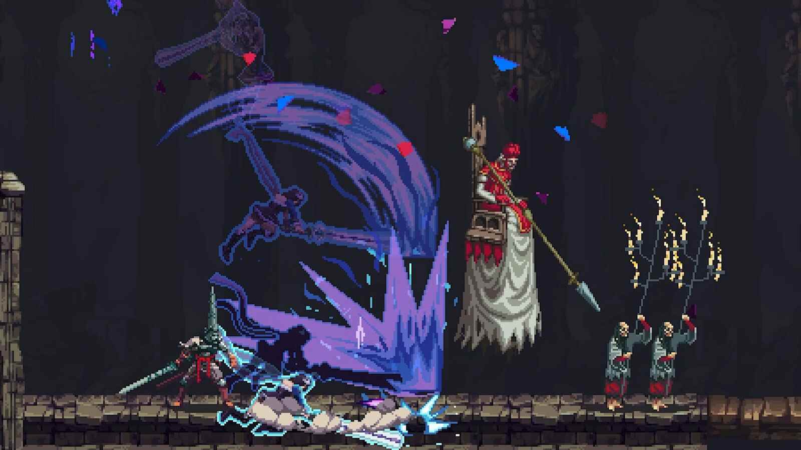 La prochaine mise à jour gratuite de Blasphemous est un croisement avec Bloodstained

