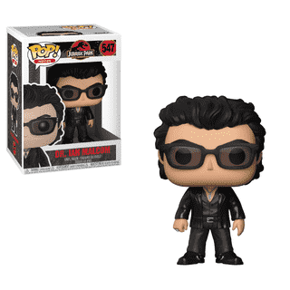 Jurassic Park : Dr Ian Malcolm Pop !  Figurine en vinyle