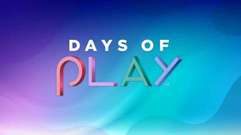 La vente Days of Play 2022 de PlayStation est maintenant en cours pour PS4 et PS5
