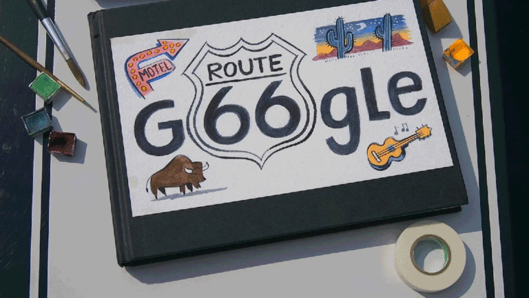 La vidéo d’aujourd’hui Google Doodle est une lettre d’amour Route 66