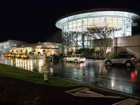 Aéroport international de Victoria sur l'île de Vancouver, en Colombie-Britannique, en janvier 2020.