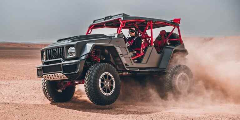 Le Crawler de Brabus est un buggy Dune inspiré de Mercedes-AMG G63