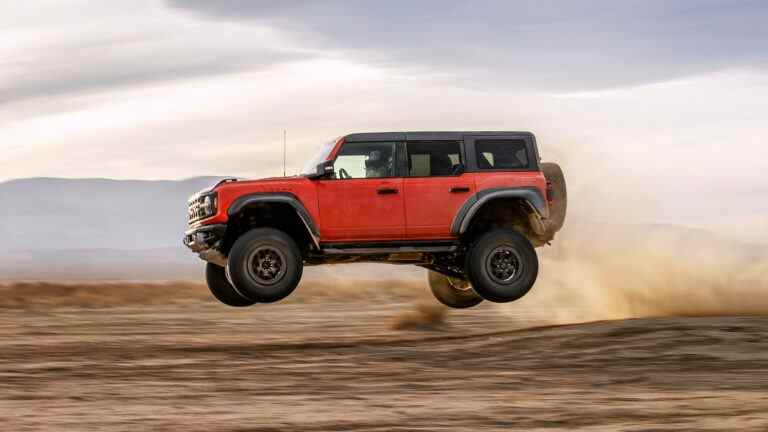 Le Ford Bronco Raptor 2022 a soif à la taille d’un F-150 Raptor