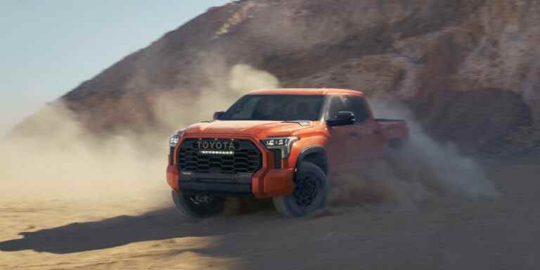 Le Toyota Tundra 2022 est prêt à déplacer des montagnes