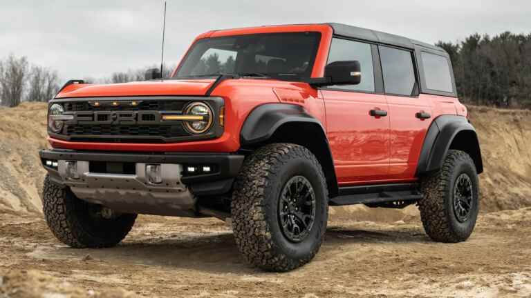 Le VUS Ford Bronco Raptor 2023 dépasse l’objectif de Ford de 400 chevaux