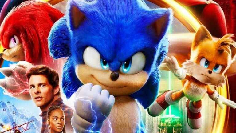 Le film Sonic the Hedgehog 2 est désormais l'adaptation de jeu vidéo la plus rentable de tous les temps

