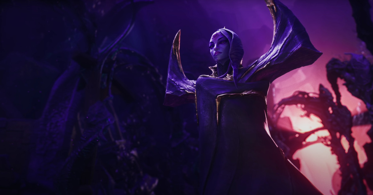 Le nouveau champion de League of Legends, Bel'Veth, révélé dans un nouveau teaser rempli de terreur
