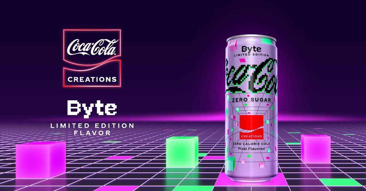 Le nouveau «soda à saveur de pixel» de Coke est en vente aujourd'hui
