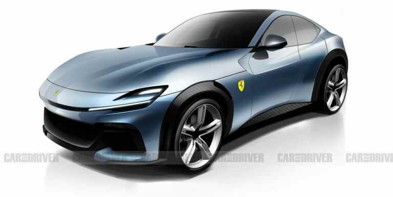 Le premier SUV de Ferrari est proche et un moteur V-12 semble probable