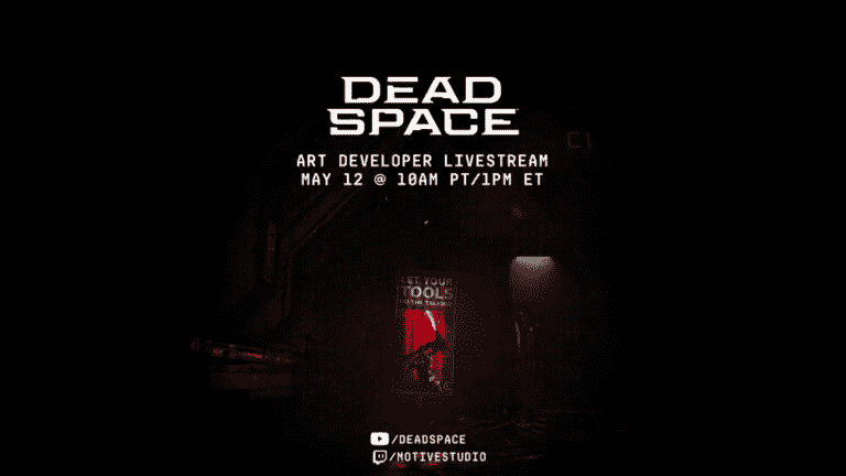 Le prochain livestream du développeur de Dead Space Remake daté du 12 mai se concentrera sur l’art