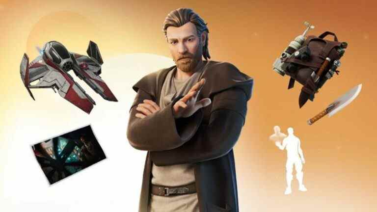 Le skin Obi-Wan Kenobi Fortnite sera lancé la semaine prochaine