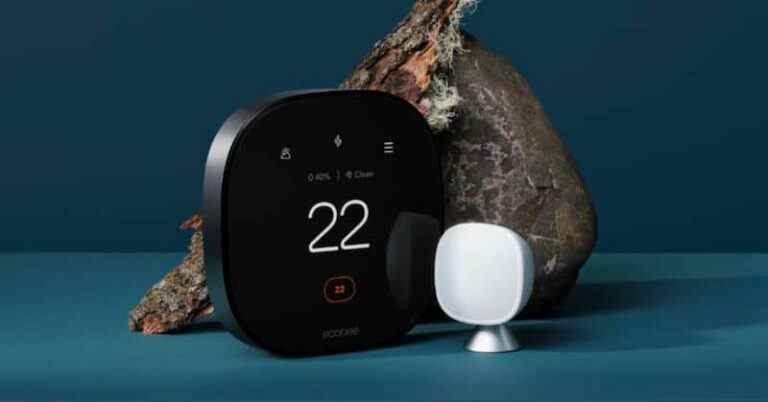 Le thermostat Ecobee Premium fuit avec le support Siri et Alexa intégré