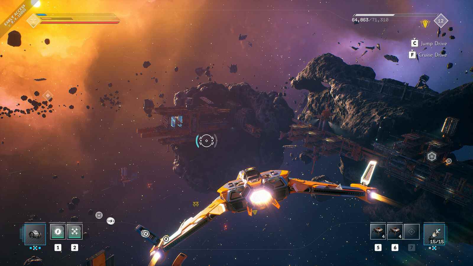 Le tireur de pillage de vaisseau spatial Everspace 2 est lancé en accès anticipé

