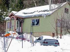 La maison du tueur à gages accusé Gene Lahrkamp, ​​au 2000 Lookout St. à Trail.