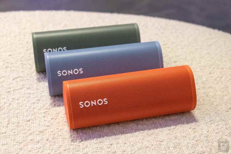 L’enceinte portable Sonos Roam est désormais disponible en trois nouvelles couleurs