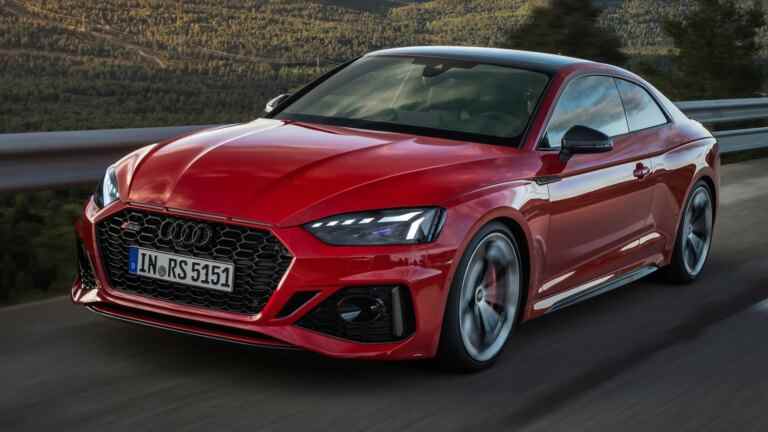 L’ensemble de compétition Audi RS5 2023 est plus rapide, plus fort et plus léger