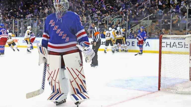 Les Rangers donnent à Igor Shesterkin le traitement Henrik Lundqvist en 79 arrêts