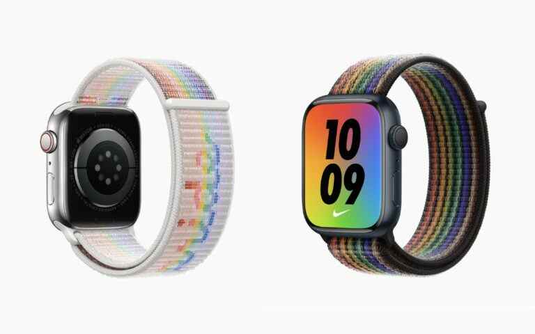 Les derniers bracelets de montre Pride Edition d’Apple incluent un clin d’œil à l’histoire de l’entreprise