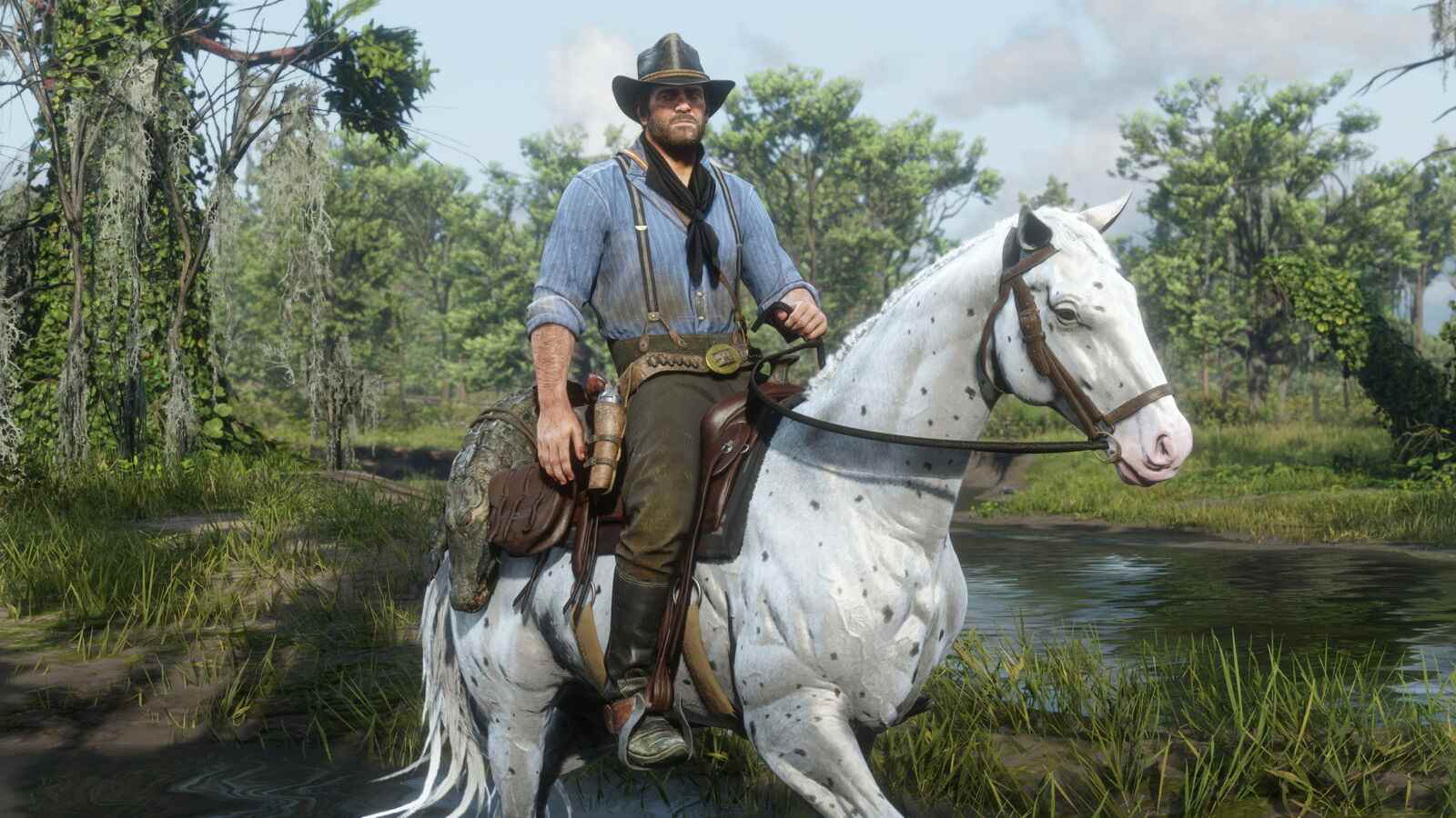 Les joueurs de rôle de Red Dead Online se disputent un entraînement de bétail délicat et une génisse hallucinante

