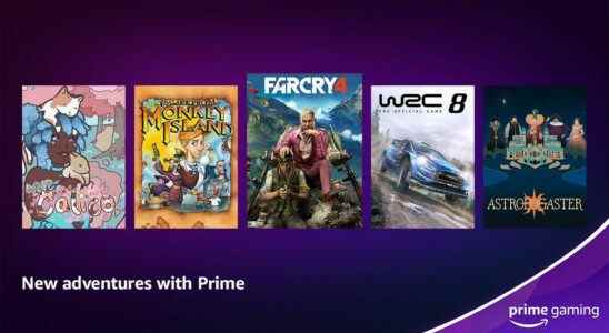 Les temps forts de Prime Gaming en juin incluent Far Cry 4 et Escape from Monkey Island