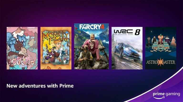 Les temps forts de Prime Gaming en juin incluent Far Cry 4 et Escape from Monkey Island

